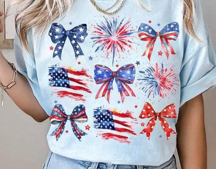 Fireworks and bows