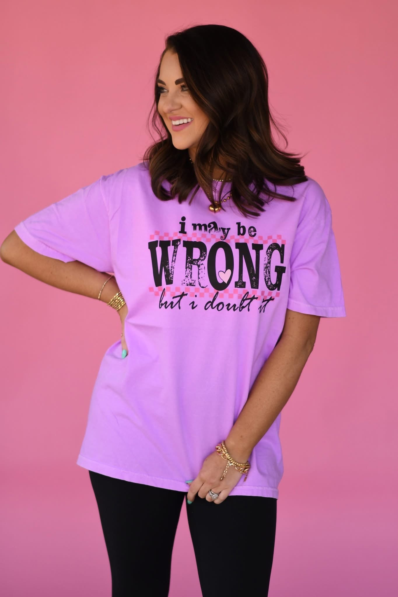 I might be wrong Tee