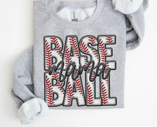 Baseball mama sweatshirt